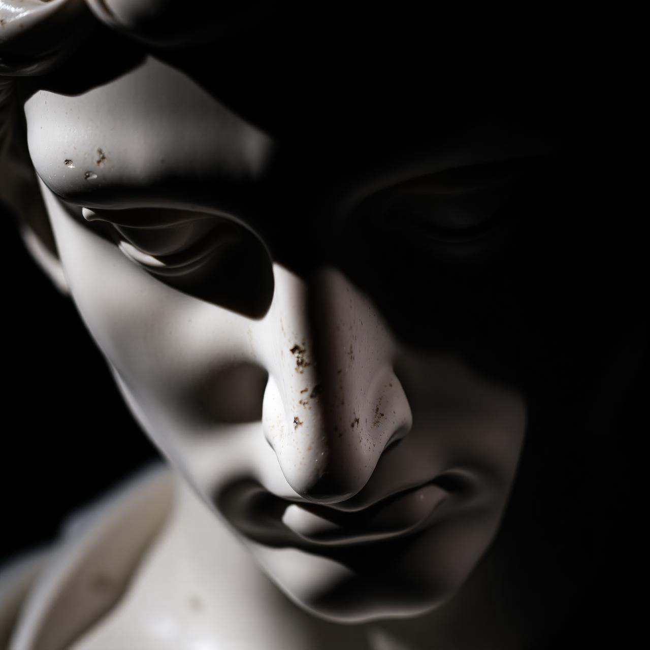 Classical sculpture detail